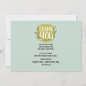 Carte photo du MERCI de des diplômes scolaires (Dos)