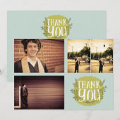 Carte photo du MERCI de des diplômes scolaires (Devant / Derrière)