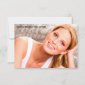 Carte photo du Merci de diplôme (Dos)