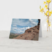 Carte Photo du nord de paysage de désert de l'Utah de (Fleur jaune)