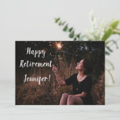 Carte photo du parti de retraite (Debout devant)