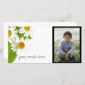 Carte photo du printemps (Devant / Derrière)