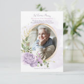 Carte photo du souvenir funéraire (Debout devant)