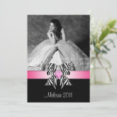 Carte photo du Zebra Bow Graduation Party (Debout devant)