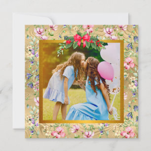 Carte photo élégante moderne pour la fête des mère