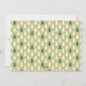 Carte photo en lettres de vacances de main de (Dos)