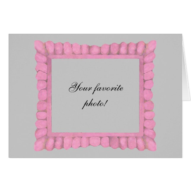 Carte photo ~ encadrée (Devant Horizontal)