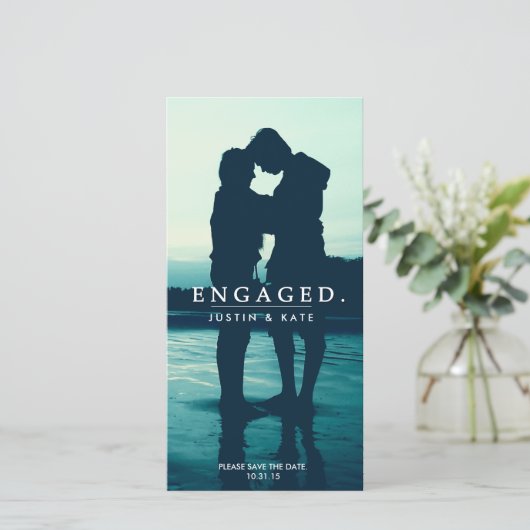 CARTE PHOTO ENGAGÉ | NOËL (Debout devant)