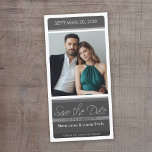 Carte photo : Enregistrer la date<br><div class="desc">Personnaliser avec photo verticale.</div>