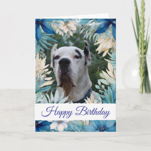 Carte Photo et message personnalisés pour animal de comp