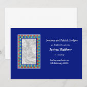 Carte photo Faire-part d'adoption personnalisable (Devant / Derrière)