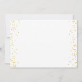 carte photo faire-part de graduation de script gra (Dos)