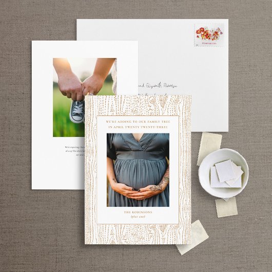 Carte photo Faire-part Family Tree