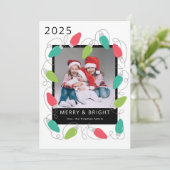 Carte photo Festif de Noël (Debout devant)