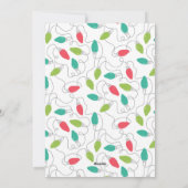 Carte photo Festif de Noël (Dos)