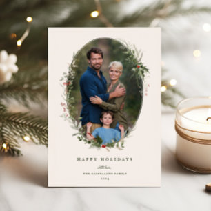 Carte photo Festif Foliage Flat