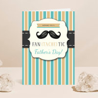 Photo Fête des pères de moustache tendance (Fan-Ta