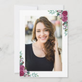 carte photo floral de Bourgogne du Parti de la gra (Dos)