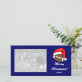 Carte photo - Football de Noël (Debout devant)