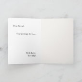 Carte Photo Frame with Bow Bridesmaid Proposal (Intérieur)