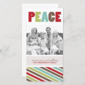 Carte photo Fun Whimsical Christmas (Devant / Derrière)