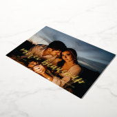 Carte photo Gold Merci Beaucoup Merci (Rotation)