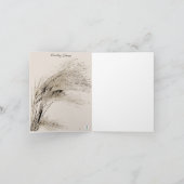 CARTE PHOTO GRASS BARLEY (Intérieur)