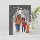 Carte photo grise Confort et Joie (Debout devant)