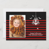 Carte photo Halloween déplaisant (Devant)