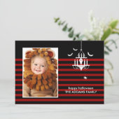 Carte photo Halloween déplaisant (Debout devant)