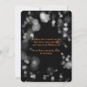 Carte photo Halloween Jack O’Lanterns (Dos)