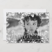 Carte photo Hanoukka Frame Frosted (Devant)