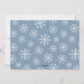 Carte photo Hanoukka moderne Wish | Message modifi (Dos)