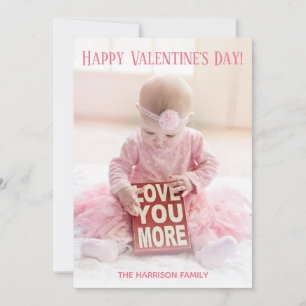 Carte photo Heureuse Sainte-Valentin