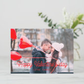 carte photo Heureuse Sainte-Valentin (Debout devant)