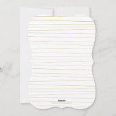 Carte photo heureux de manuscrit de Hanoukka (Dos)