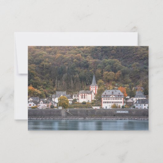 Carte photo Hirzenach (Devant)