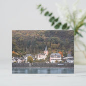 Carte photo Hirzenach (Debout devant)