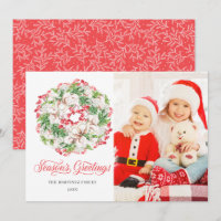 PHOTO Hiver Wreath Holiday Appartement Christmas C