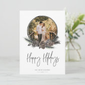 Carte Photo Holiday Card (Debout devant)