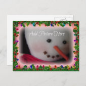 Carte photo Holly et Lights (Devant / Derrière)