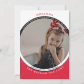 Carte photo Hosanna (Devant)