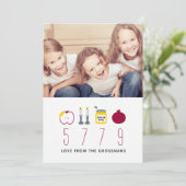 Carte photo iconique de Rosh Hashanah de miel (Debout devant)