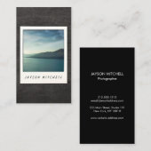 Carte photo instantané personnalisable pour les ph (Devant / Derrière)