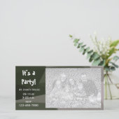 Carte photo Invitation de la fête du camouflage gé (Debout devant)