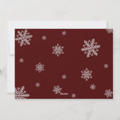 Carte photo Joy Christmas (Dos)