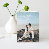 Carte Photo Joyeux Anniversaire