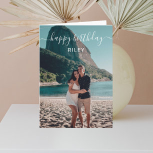 Carte Photo Joyeux anniversaire