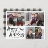 Carte photo Joyeux Joyeux Jours (Devant / Derrière)