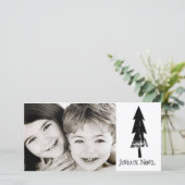 carte photo joyeux noel (Debout devant)